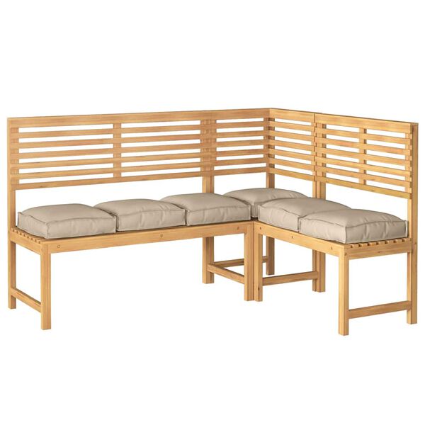 vidaXL Poduszka 6 pcs Ciemnoszary 40 x 40 x 8 cm Materiał Oxford