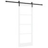 vidaXL Drzwi przesuwne ORKDAL Biały 83 x 211 cm