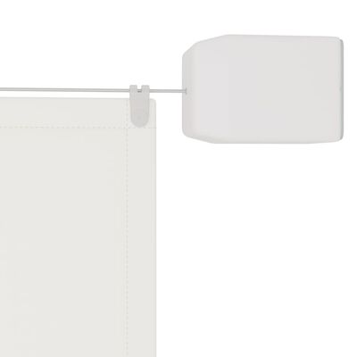 vidaXL Markiza pionowa, biała, 300x270 cm, tkanina Oxford