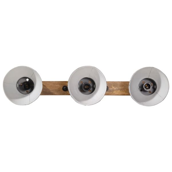 vidaXL Kinkiet, 25 W, postarzany niebieski, 65x25 cm, E27