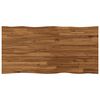 vidaXL Prostokątny Blat Stołu 90 x 50 x 3,5 cm Prostokątny naturalny
