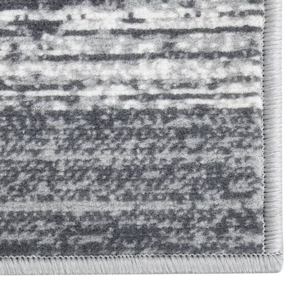 vidaXL Chodnik dywanowy, BCF, szary, 60x350 cm