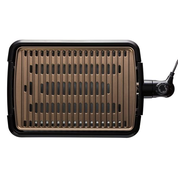 GEORGE FOREMAN Grill bezdymny, L, miedziany