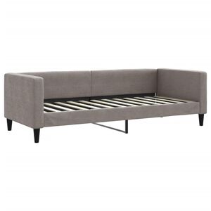 vidaXL Sofa z funkcją spania, kolor taupe, 80x200 cm, obite tkaniną