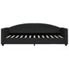 vidaXL Sofa rozsuwana, czarna, 90x200 cm, tkanina