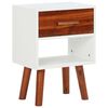 vidaXL Szafka nocna z drewna akacjowego 40x30x57 cm
