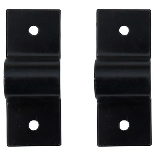 vidaXL Myjka dla koni, montowana na ścianie, czarna, stalowa