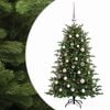 vidaXL Sztuczna choinka z bombką 120 cm 150 LED Ciepła biel
