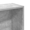 vidaXL Regał, szarość betonu, 80x24x109 cm, materiał drewnopochodny