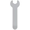 vidaXL Spanner 2 pcs Srebrny 10 mm Żelazo