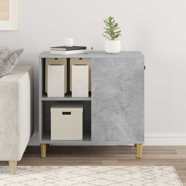 vidaXL Koty Dom Betonowy 72 x 42.5 x 70 cm Materiał drewnopochodny