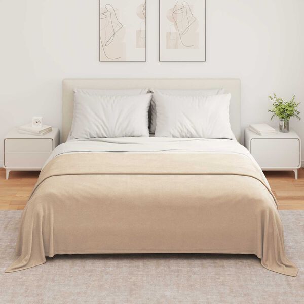 vidaXL Koc Camel 280 x 210 cm Polar