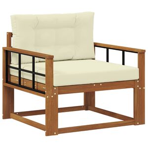 vidaXL Środkowa sofa ogrodowa naturalny