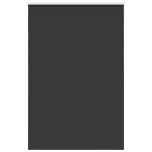 vidaXL Roleta zaciemniająca czarny 165x230cm Szerokość tkaniny 161,6cm