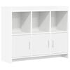 vidaXL Bufet Biały 98,5 x 33 x 80 cm Drewno inżynieryjne