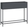vidaXL Podwyższona doniczka ogrodowa Antracyt 100 x 26 x 82 cm Stal