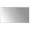 vidaXL Lustro łazienkowe LED przezroczysty 90 x 50 cm szkło hartowane