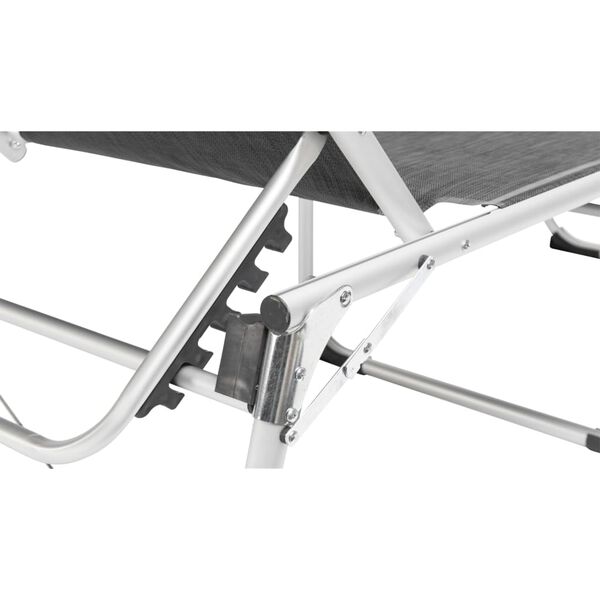 Outwell Składane krzesło Victoria, czarno-szare