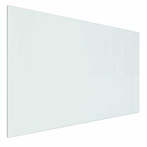 vidaXL Szklana płyta kominkowa przezroczysty 80 x 50 cm Szkło