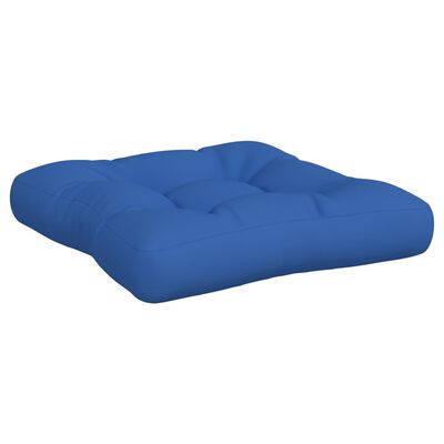 vidaXL Poduszki na sofę z palet, 2 szt., kobaltowe, tkanina