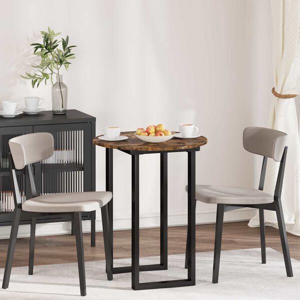 vidaXL Blat stołu Wędzony dąb 60 x 60 x 1,5 cm Materiał drewnopochodny