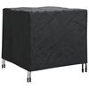 vidaXL Pokrowiec na meble 64 x 64 x 65 cm Tkanina Oxford 420D Czarny