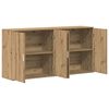 vidaXL Bufet 2 pcs Dąb rzemieślniczy 79 x 38 x 80 cm
