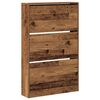 vidaXL Szafka na buty 80 x 21 x 125,5 cm Drewno inżynieryjne