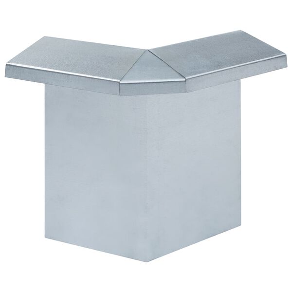 vidaXL Łączenia do ogrodzenia przeciw ślimakom, 8 szt., 10x10x25 cm