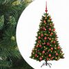vidaXL Sztuczna choinka z bombką 120 cm 150 LED Ciepła biel