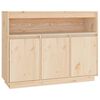 vidaXL Szafka, 104,5x34x80 cm, lite drewno sosnowe