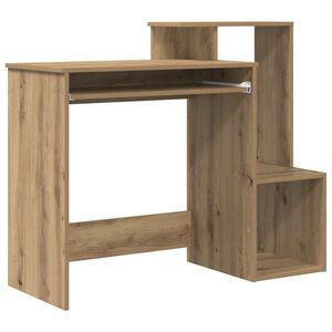 vidaXL Biurko Dąb rzemieślniczy 106 x 41 x 88.5 cm Drewno inżynieryjne
