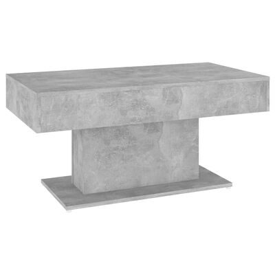 vidaXL Stolik kawowy, szarość betonu, 96x50x45 cm, płyta wiórowa