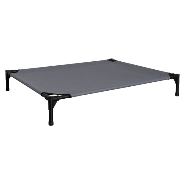 Kerbl Turystyczne legowisko dla psa z zadaszeniem, 105x86x75 cm, szare