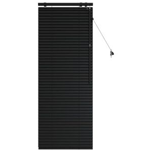 vidaXL Żaluzja wenecka Czarny 65 x 160 cm 35 mm