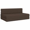 vidaXL Sofa Rozkładana z funkcją ł&oacute;żka Ciemnoszary 203 x 152 x 15 cm
