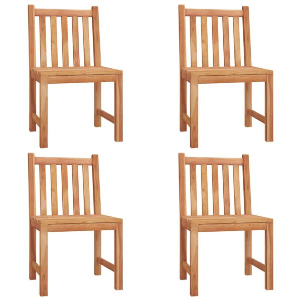 vidaXL 5-częściowy zestaw mebli ogrodowych, lite drewno tekowe