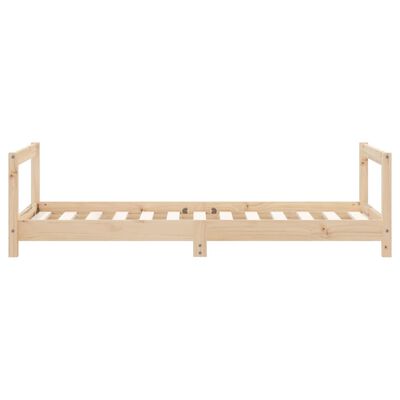 vidaXL Rama łóżka dziecięcego, 80x160 cm, drewno sosnowe