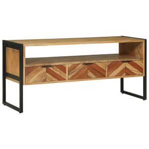 vidaXL Szafka pod telewizor z szufladą Brązowy 100 x 35 x 50 cm
