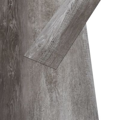 vidaXL Samoprzylepne panele, PVC, 5,21 m², 2 mm, drewno w pasy