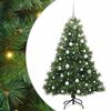 vidaXL Sztuczna choinka z 150 diodami LED Zielony 150 cm PE i PVC