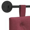 vidaXL Wisząca Głowa Czerwone wino 110 x 55 x 7 cm tkanina