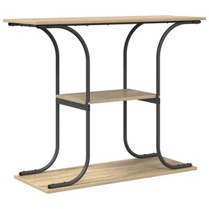 vidaXL Konsola Dąb Sonoma 101 x 35 x 80,5 cm Drewno inżynieryjne