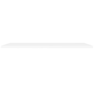 vidaXL Półka ścienna, biała, 120x23,5x3,8 cm, MDF