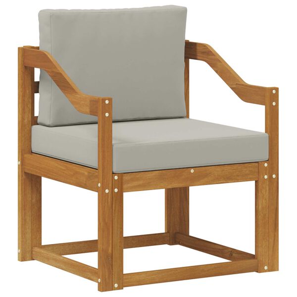 vidaXL Sofa na zewnątrz Lite drewno akacjowe i poliester