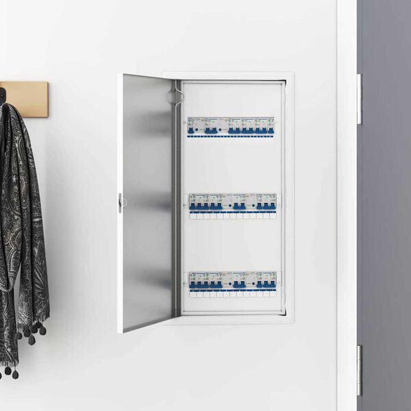 vidaXL Panel dostępu Biały 63 x 33 x 3 cm Stal