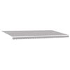 vidaXL Markiza wysuwana jasnoszary 600 &times; 350 cm Poliester i aluminium