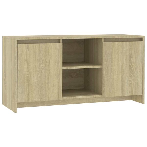 vidaXL Szafka pod TV, dąb sonoma, 102x37,5x52,5 cm