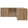 vidaXL Szafka narożna, dąb artisian, 200x40x45 cm