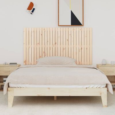 vidaXL Wezgłowie łóżka, 166x3x90 cm, lite drewno sosnowe